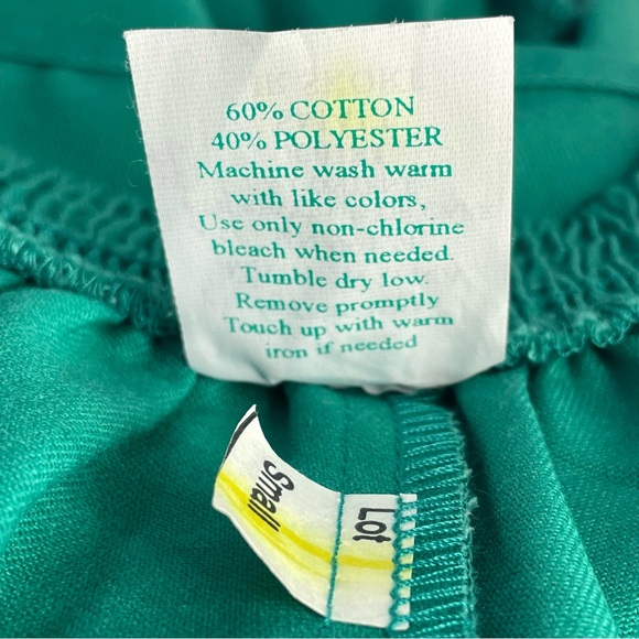 Vintage Girl Scouts Junior Uniform Skort High Waisted Faux Wrap Small Junior 90s - Picture 11 of 14